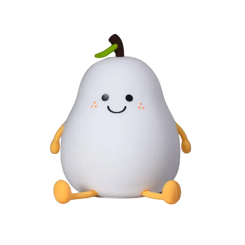 چراغ خواب کودک مدل سیلیکونی طرح گلابی چراغ خواب کودک مدل سیلیکونی طرح گلابی