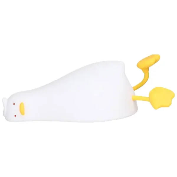 چراغ خواب کودک مدل سیلیکونی طرح اردک خسته