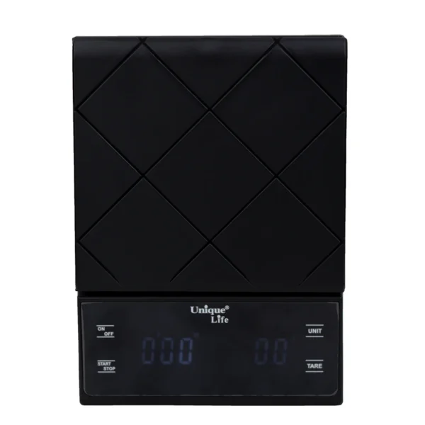 اسکیل دیجیتال تایمردار قهوه unique life مدل 0003