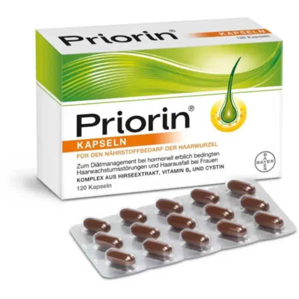 قرص ضد ریزش مو و تقویت مو پریورین اصل